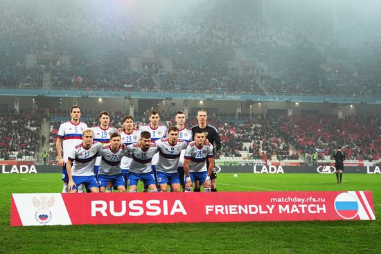 Russia Soccer Friendly Russia - Cuba