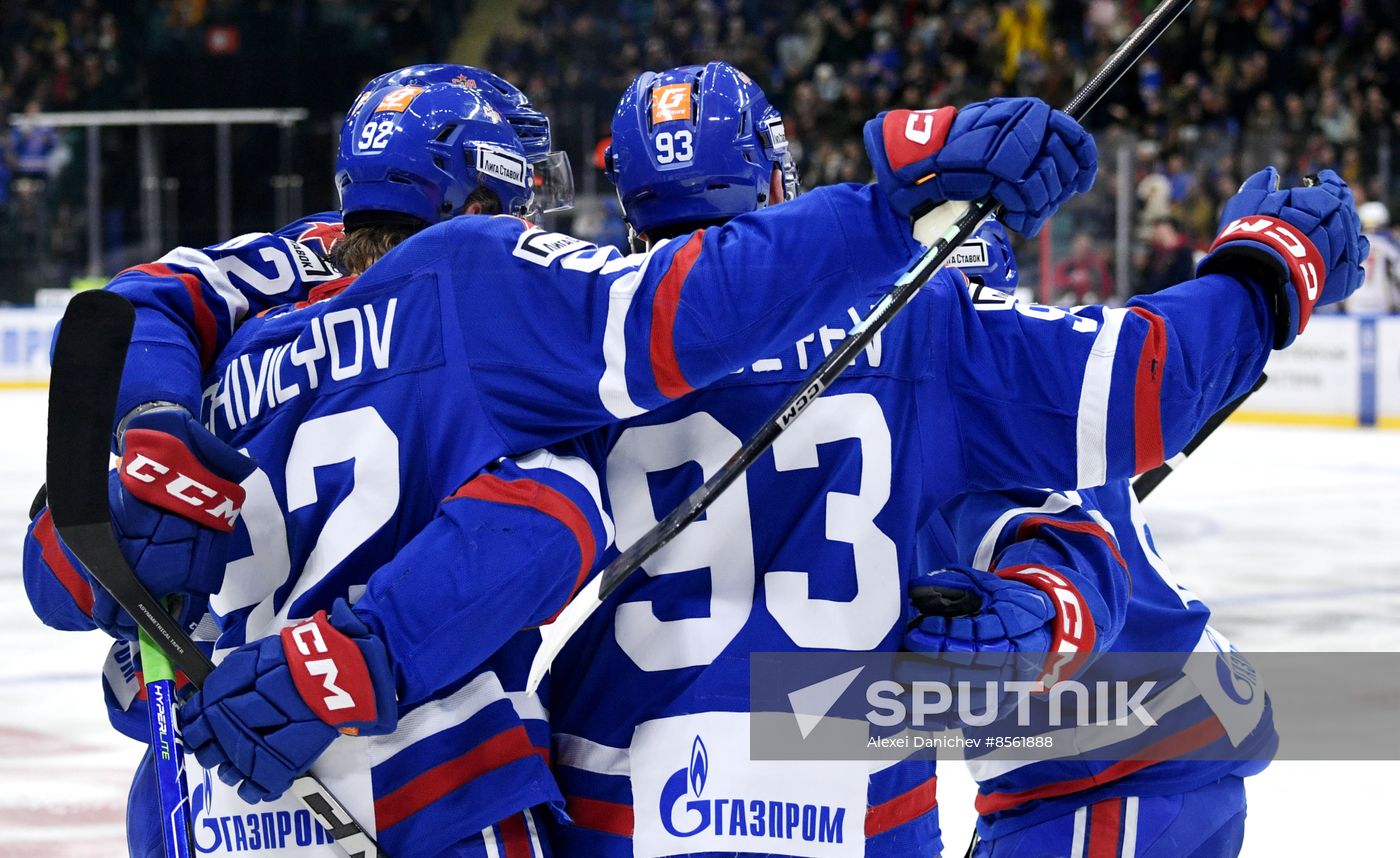 Russia Ice Hockey Kontinental League SKA - CSKA