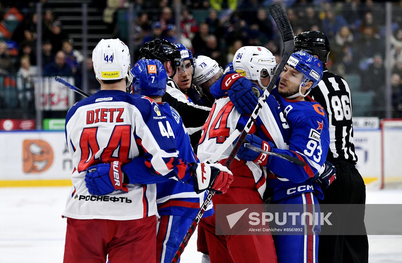 Russia Ice Hockey Kontinental League SKA - CSKA