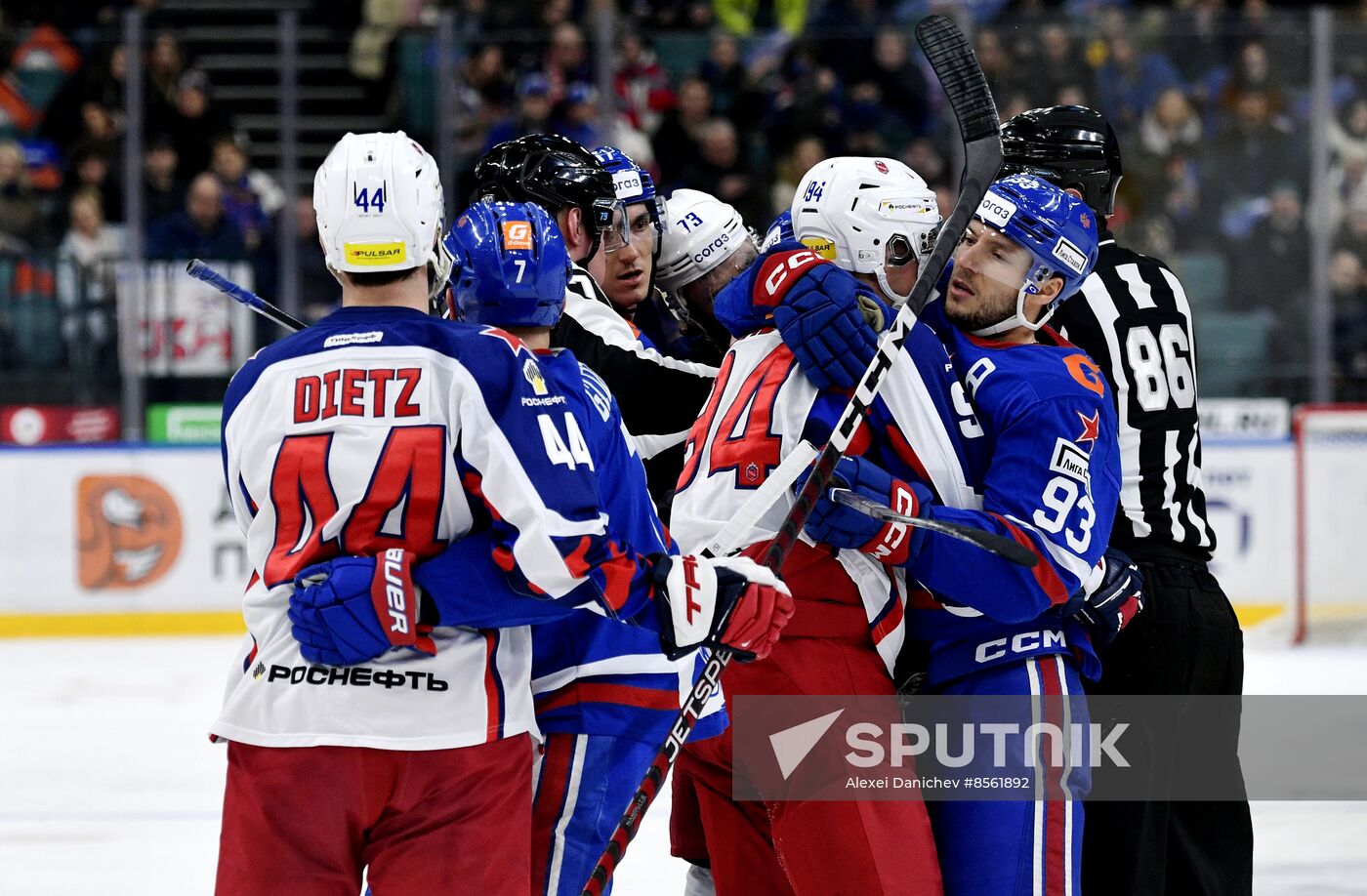 Russia Ice Hockey Kontinental League SKA - CSKA