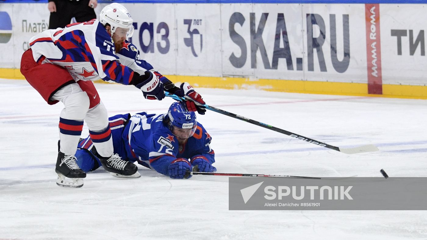 Russia Ice Hockey Kontinental League SKA - CSKA