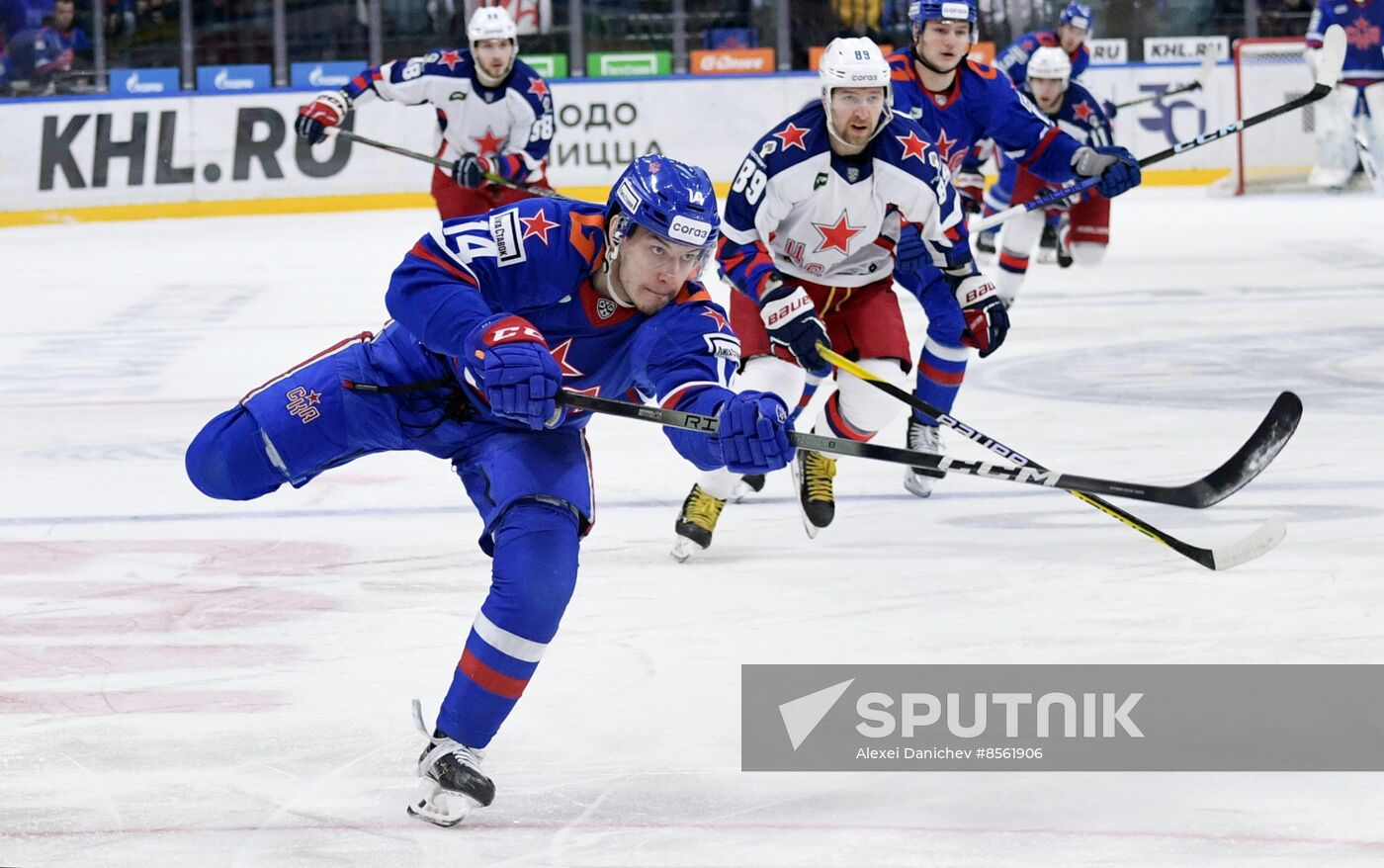 Russia Ice Hockey Kontinental League SKA - CSKA