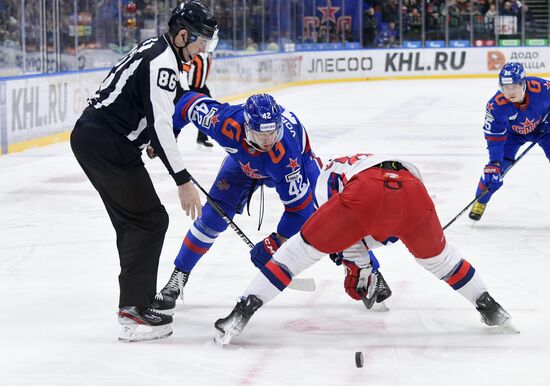 Russia Ice Hockey Kontinental League SKA - CSKA