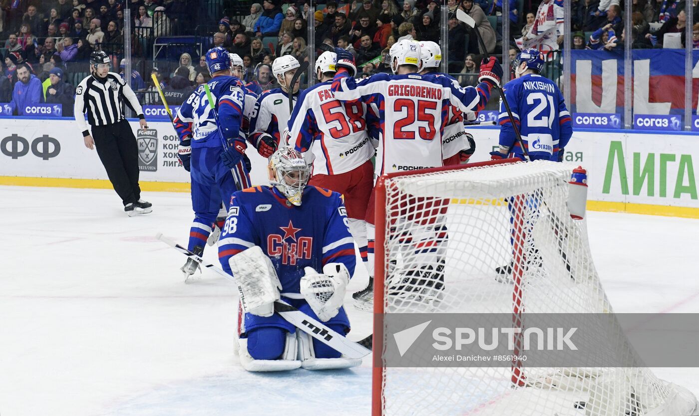 Russia Ice Hockey Kontinental League SKA - CSKA