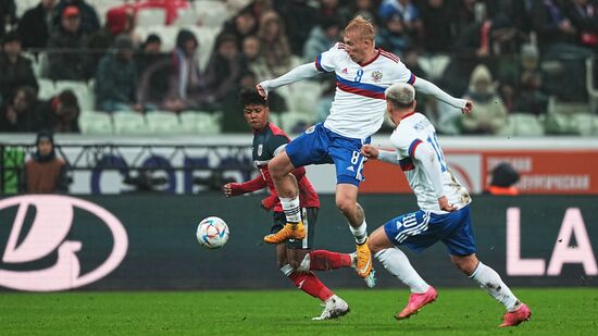 Russia Soccer Friendly Russia - Cuba