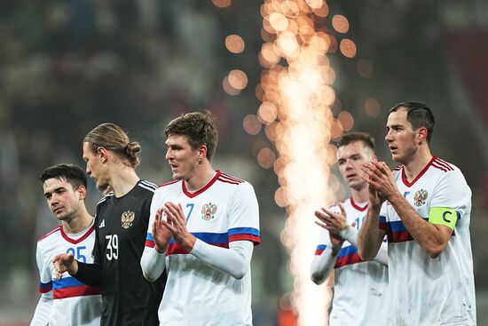 Russia Soccer Friendly Russia - Cuba