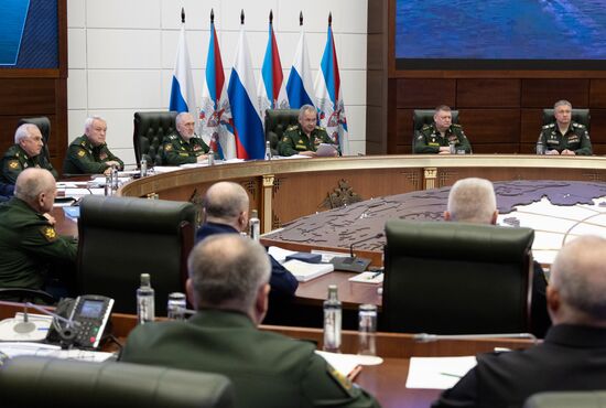 Russia Defence Ministry Board