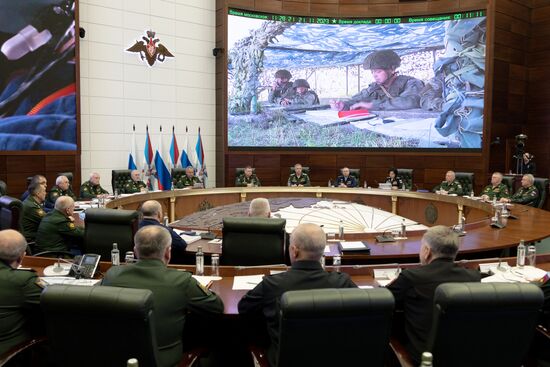 Russia Defence Ministry Board