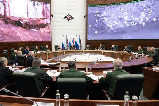 Russia Defence Ministry Board