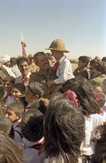 Withdrawal of part of Soviet troops from DRA, 1986