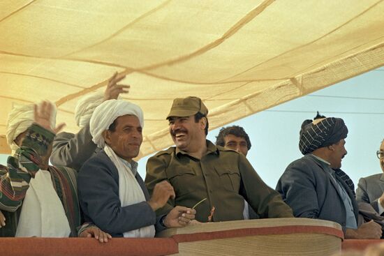 Withdrawal of part of Soviet troops from DRA, 1986