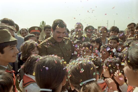 Withdrawal of part of Soviet troops from DRA, 1986