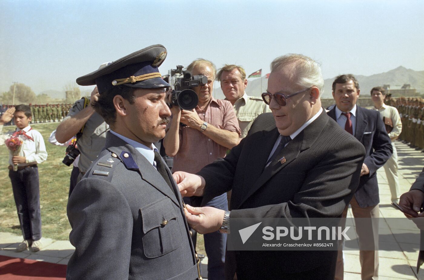Withdrawal of part of Soviet troops from DRA, 1986