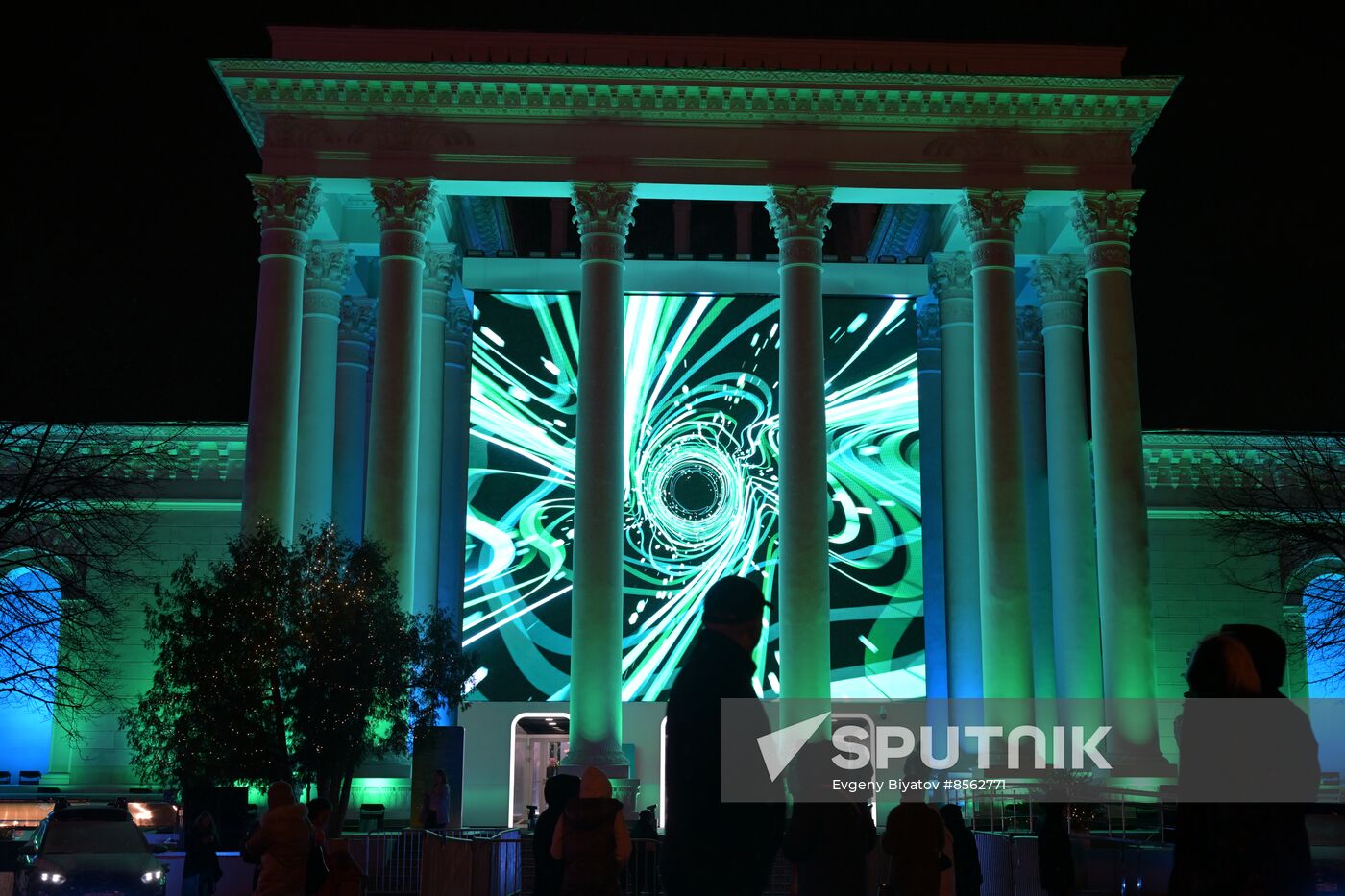 RUSSIA EXPO. Projection mapping show