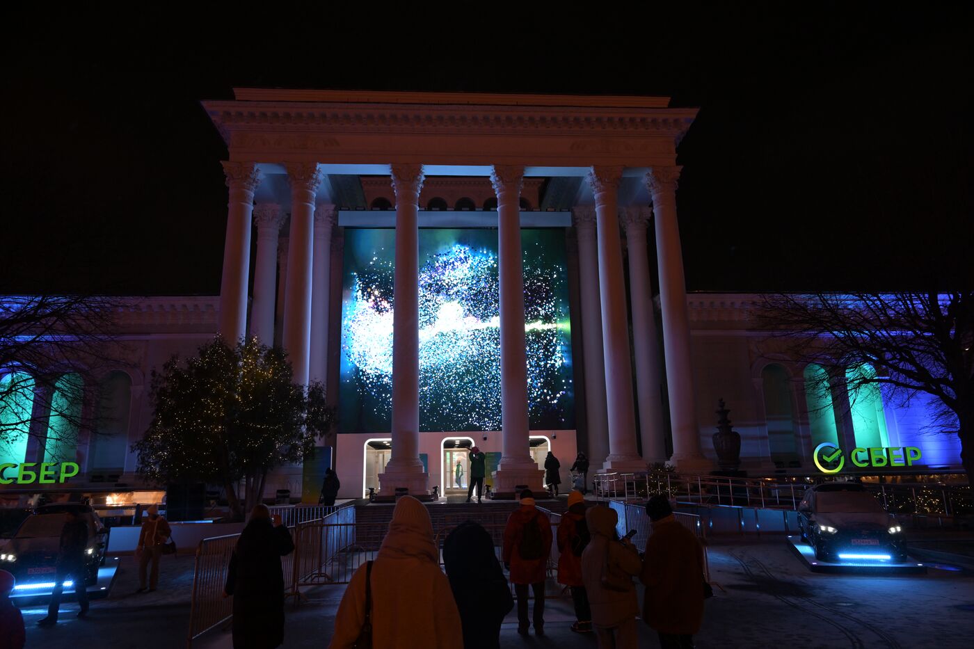 RUSSIA EXPO. Projection mapping show