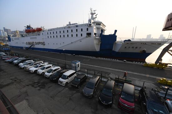 Russia South Korea Ferry Service