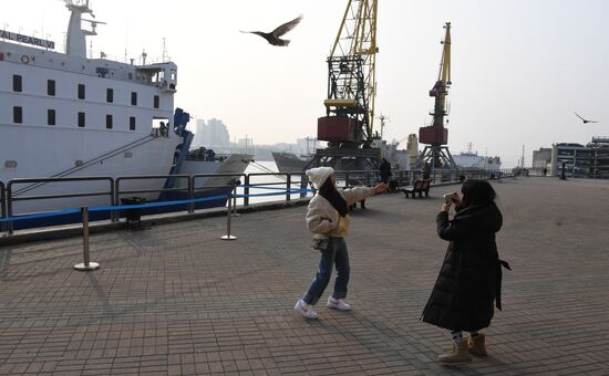 Russia South Korea Ferry Service