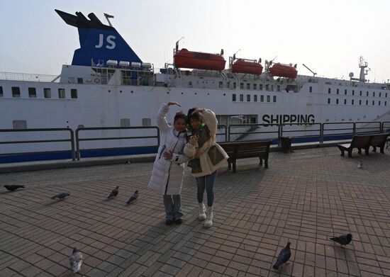 Russia South Korea Ferry Service