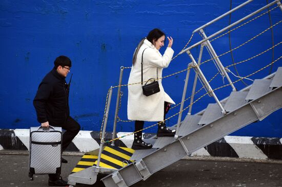 Russia South Korea Ferry Service