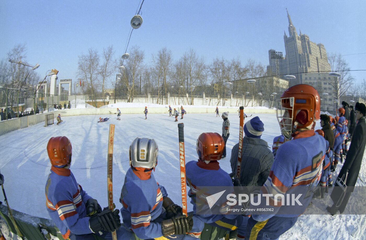Local children's hockey team
