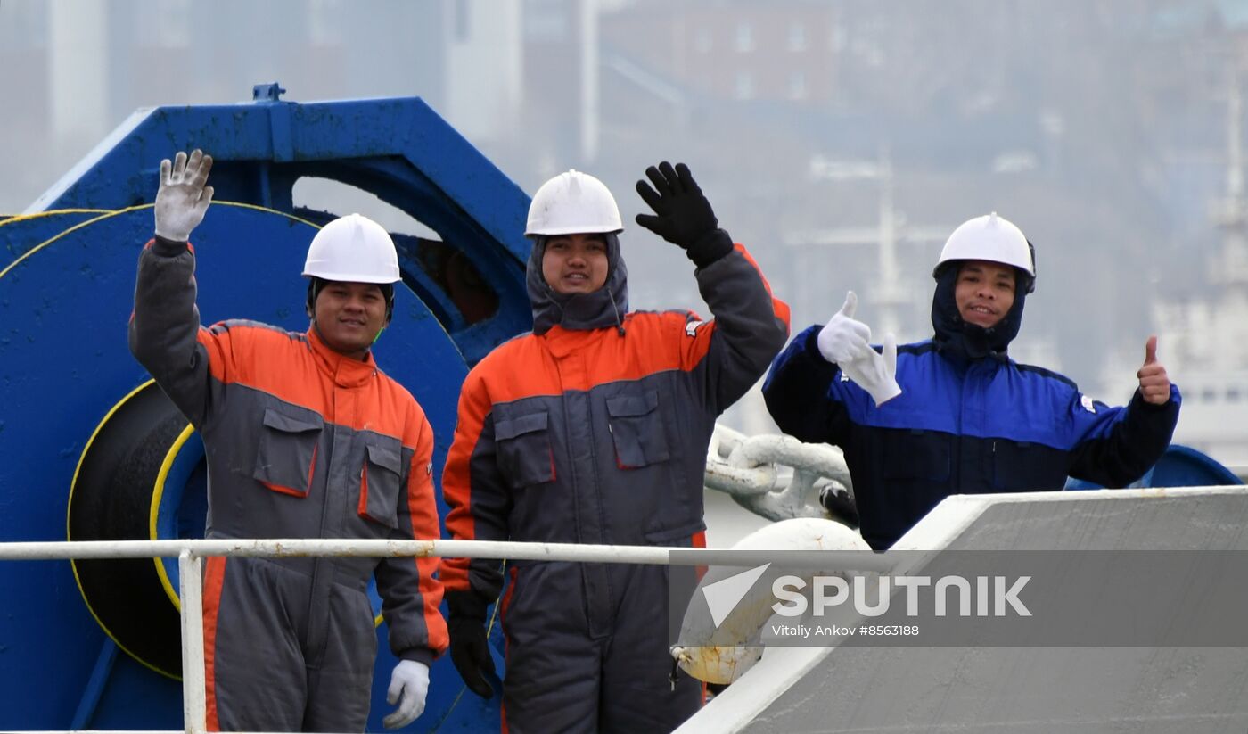 Russia South Korea Ferry Service