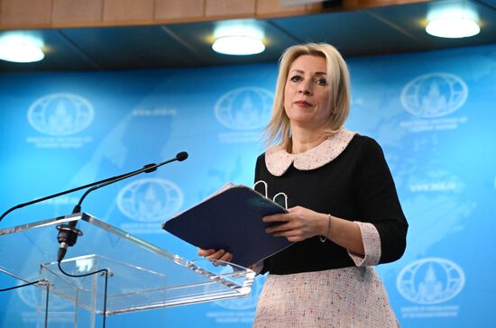 Russia Zakharova Briefing