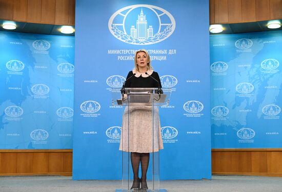 Russia Zakharova Briefing