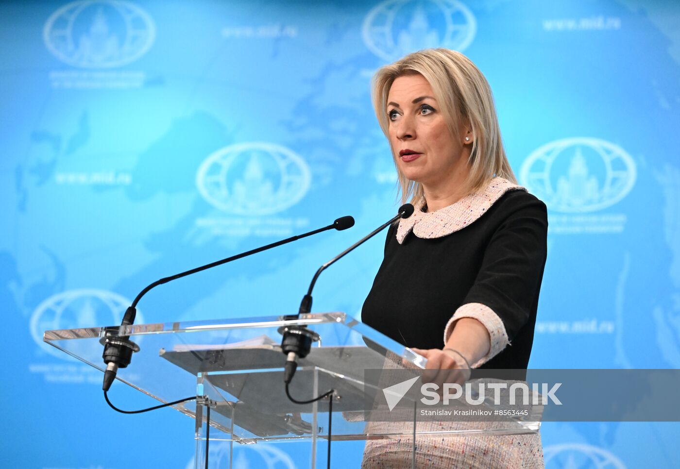 Russia Zakharova Briefing