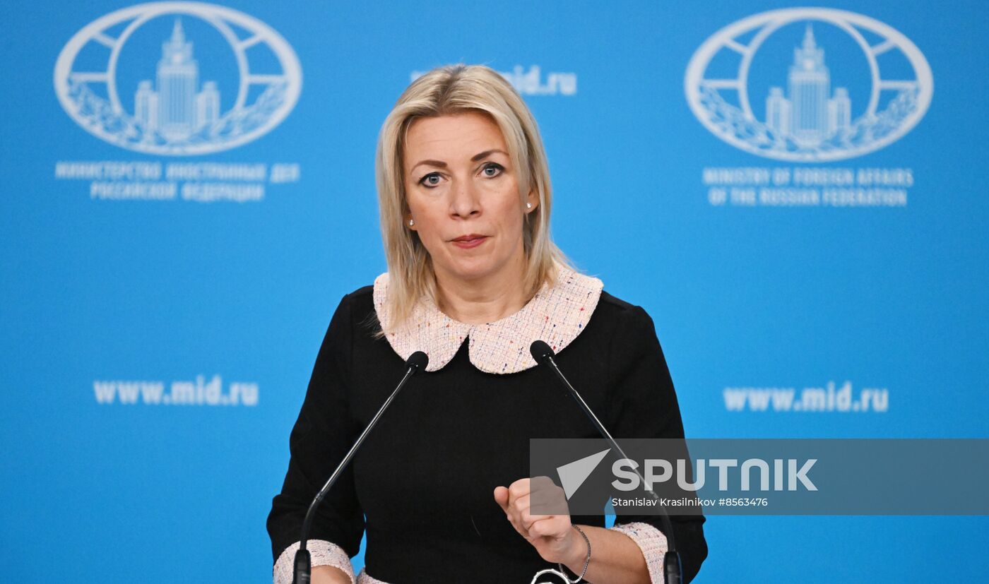 Russia Zakharova Briefing