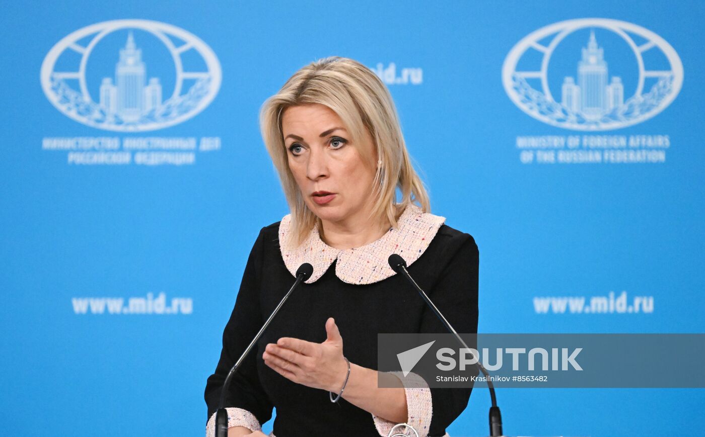 Russia Zakharova Briefing