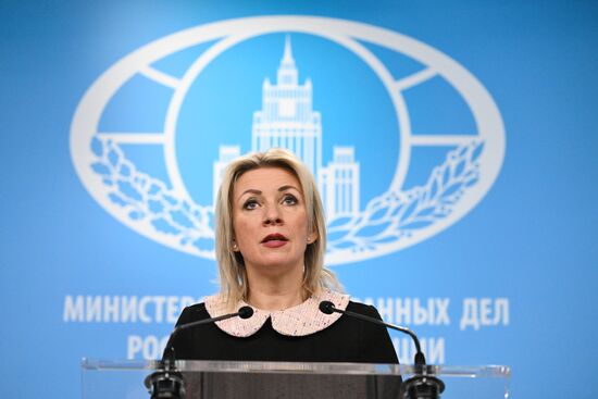 Russia Zakharova Briefing