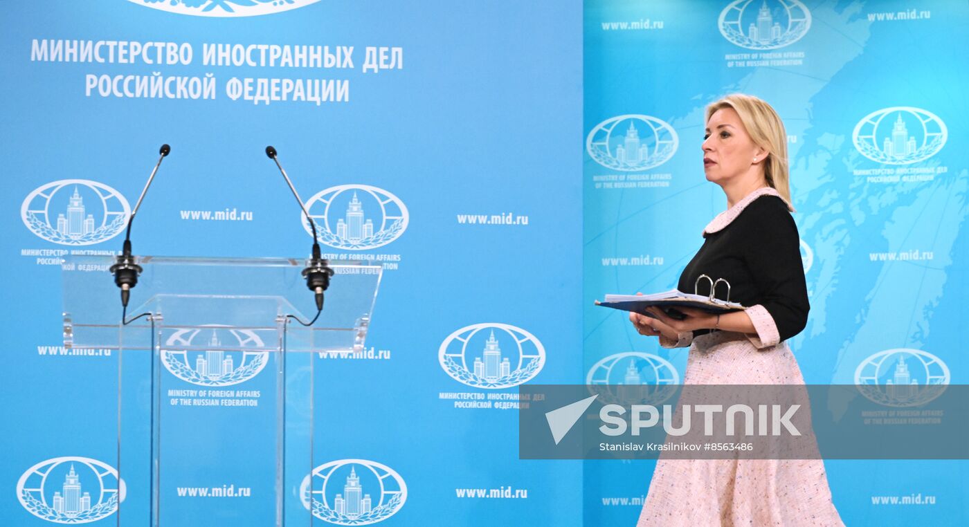 Russia Zakharova Briefing