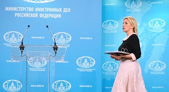 Russia Zakharova Briefing