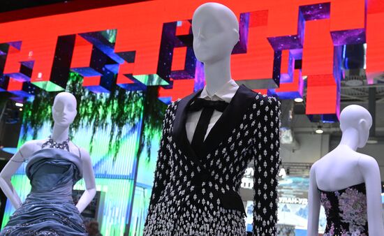 RUSSIA EXPO. Opening of fashion runway zone, Russia's Fashion Brands: Evolution of Russian Style