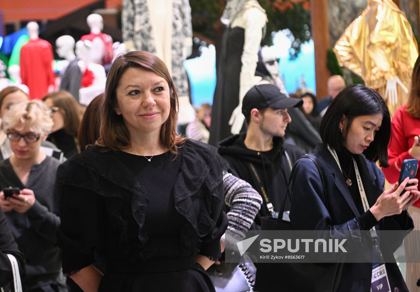 RUSSIA EXPO. Opening of fashion runway zone, Russia's Fashion Brands: Evolution of Russian Style