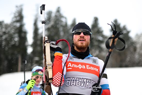 Russia Biathlon Cup Training