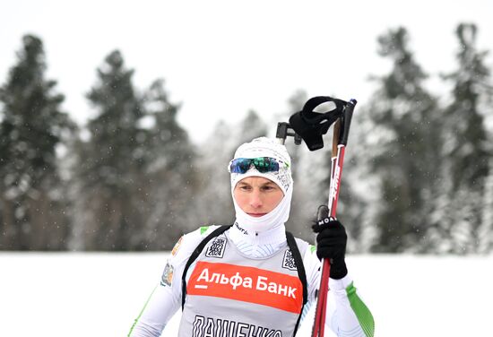 Russia Biathlon Cup Training