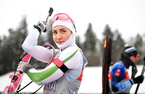 Russia Biathlon Cup Training