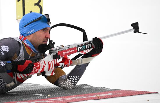 Russia Biathlon Cup Training