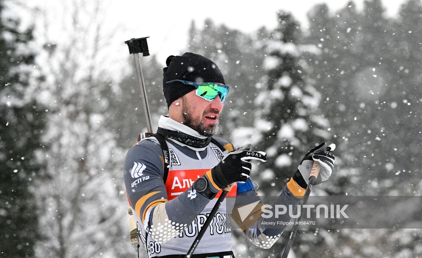 Russia Biathlon Cup Training