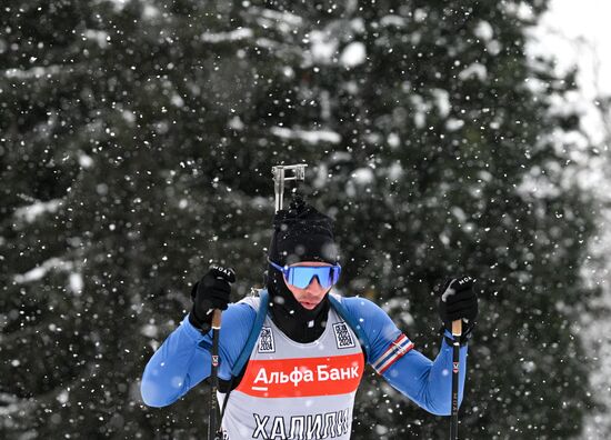 Russia Biathlon Cup Training