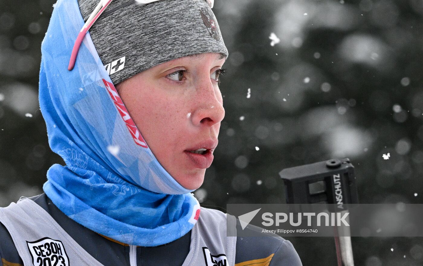 Russia Biathlon Cup Training