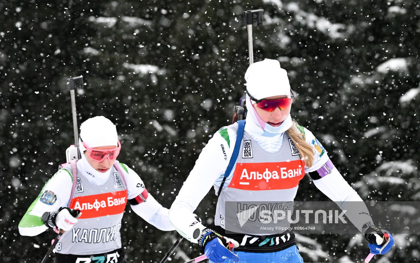 Russia Biathlon Cup Training