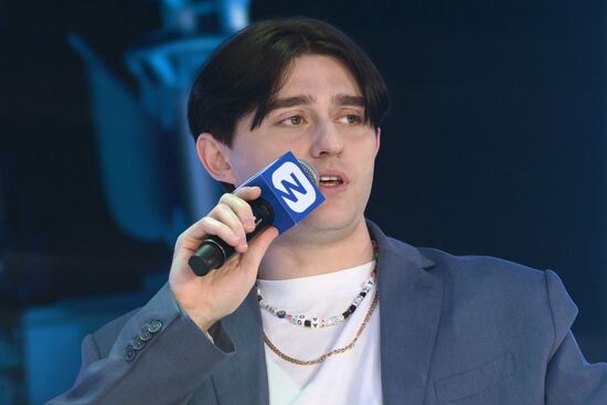 The RUSSIA EXPO International Exhibition and Forum. Pavilion No.57, House of Knowledge. Where Technologies Meet. VK Day. Vasily Didlyakov, Senior Producer at VK Clips. Location: Russia, Moscow. Author: Alexey Nikolskiy/Sputnik. RUSSIA EXPO. Where Technologies Meet. VK-day