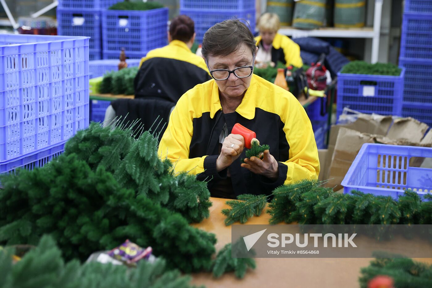Russia New Year Season Preparations
