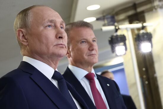 President of Russia Vladimir Putin visited AI Journey Conference