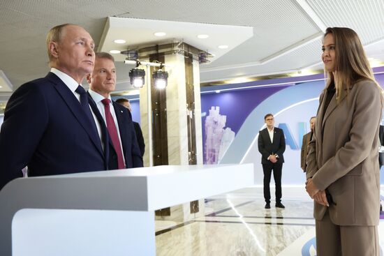 President of Russia Vladimir Putin visited AI Journey Conference