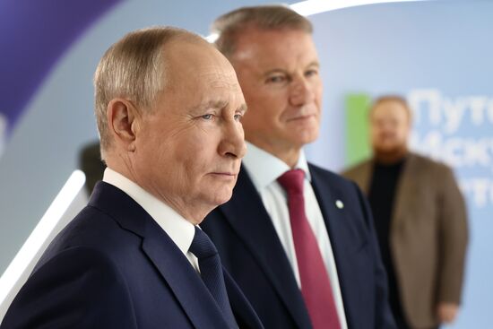 President of Russia Vladimir Putin visited AI Journey Conference