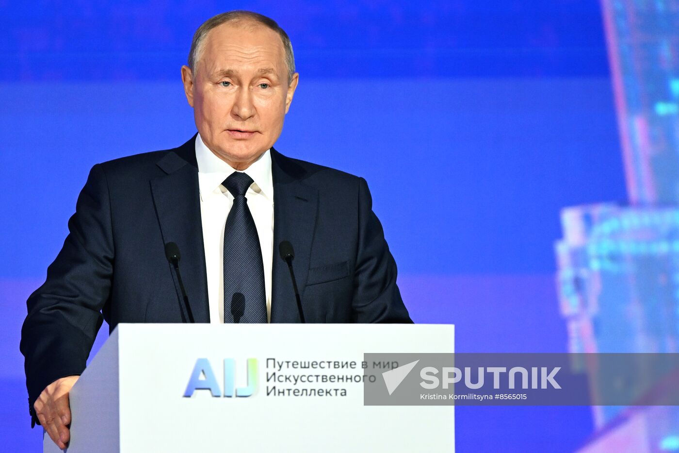 President of Russia Vladimir Putin visited AI Journey Conference