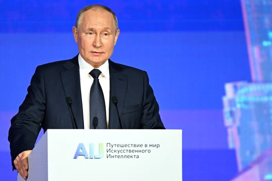 President of Russia Vladimir Putin visited AI Journey Conference